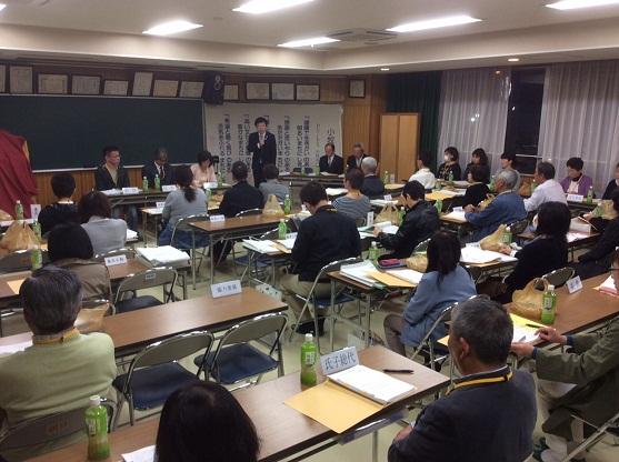 朝日区総会の様子の写真