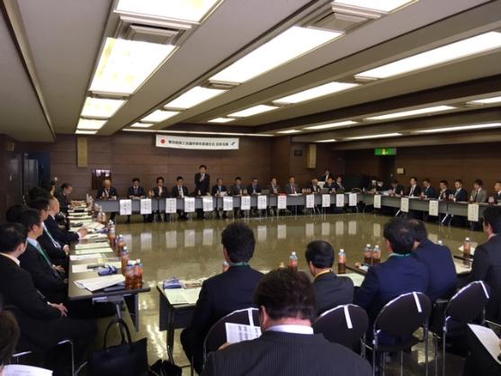 愛知県商工会議所青年部連合会 会長会議の様子