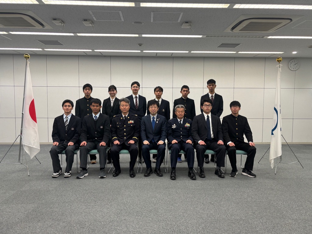 3月13日 小牧市自衛隊入隊予定者激励会