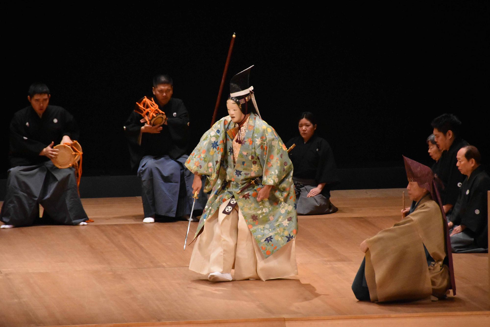 9月20日小牧山薪能1