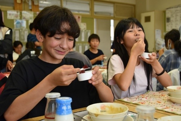 10月14日70周年記念学校給食3
