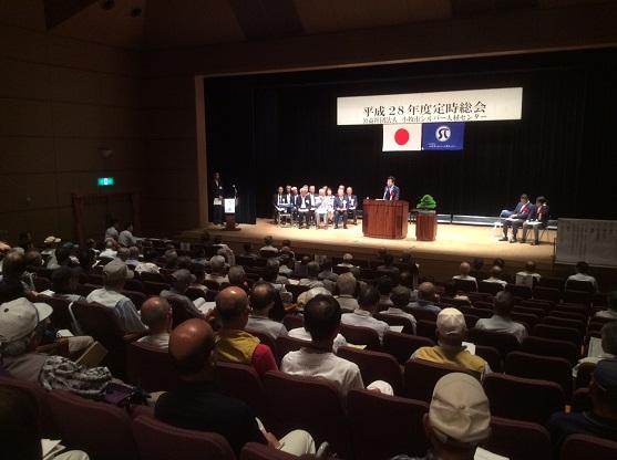 小牧市シルバー人材センター平成28年度定時総会の様子の写真