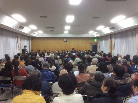 南岩崎台区総会の様子の写真