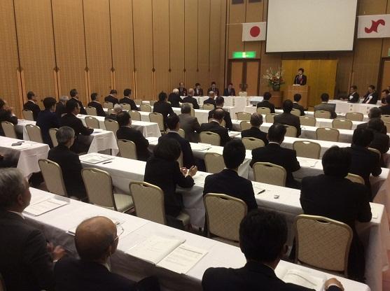 小牧商工会議所通常議員総会の様子の写真