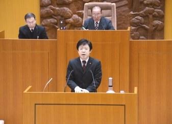 施政方針演説の様子の写真