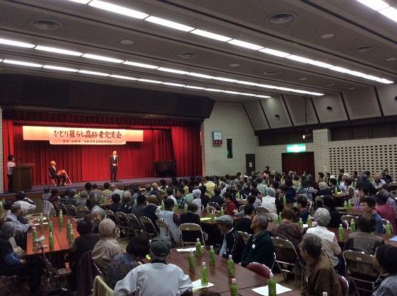 ひとり暮らし高齢者交流会(味岡・篠岡)の様子の写真