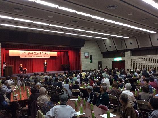 ひとり暮らし高齢者交流会（味岡・篠岡）の様子の写真