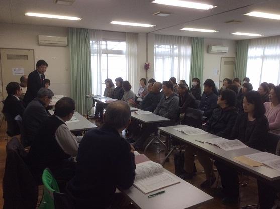 光ケ丘第4区総会の様子の写真