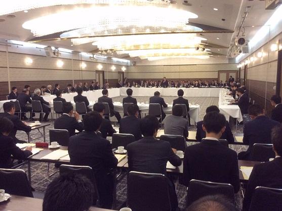 愛知県市長会 県市懇談会の様子の写真