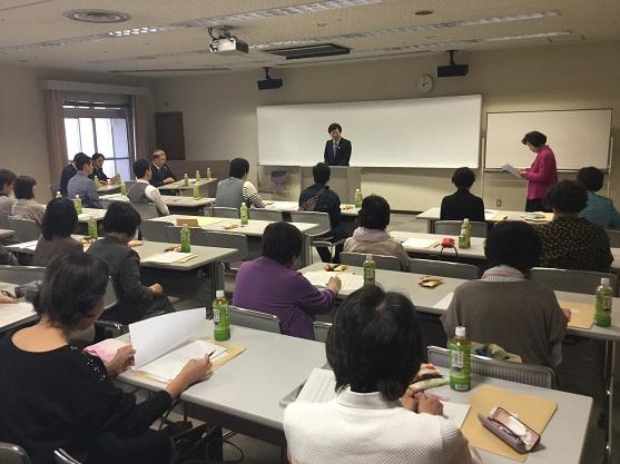 小牧市書道連盟総会の様子の写真