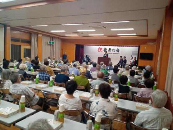 17日 池之内区敬老の会