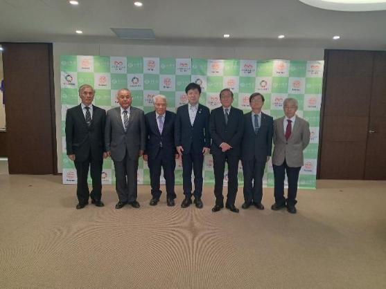 25日 区長会連合会役員就任あいさつ