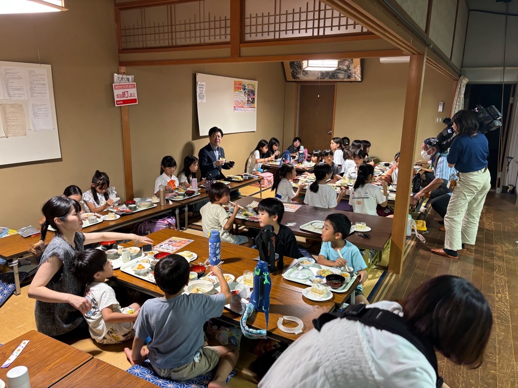27日 陶小学校区地域子ども食堂訪問