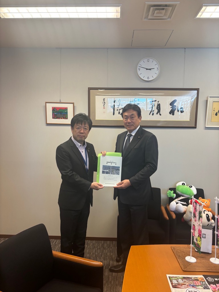 7日 全国都市基盤整備事業推進大会 要望活動