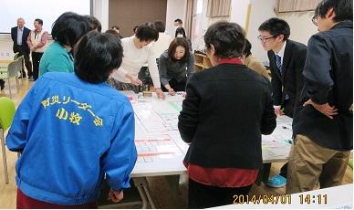 避難所運営ゲーム(HUG)の様子2