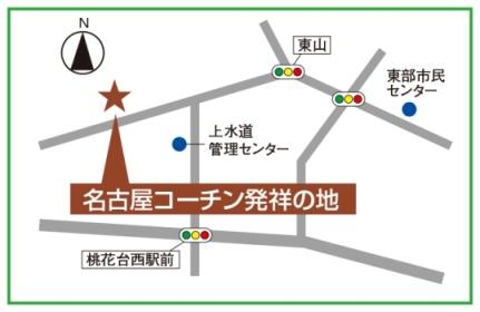 名古屋コーチン発祥の地 海部養鶏場跡の地図