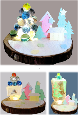 クリスマスツリー3作品
