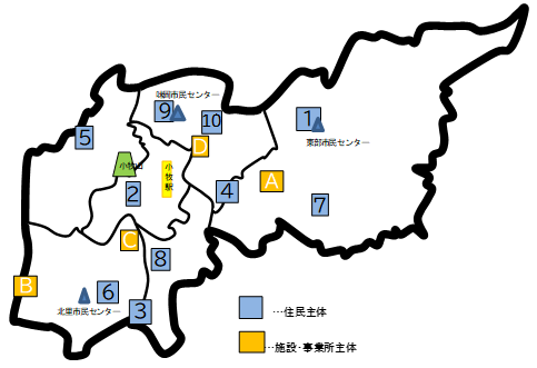 認知症カフェ一覧MAP