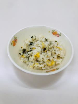 たまごスープごはん(加熱後)