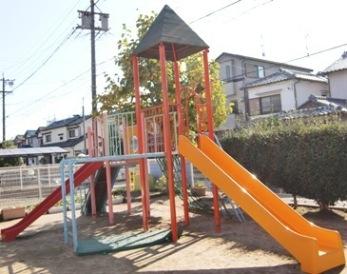 藤島保育園の遊具の写真