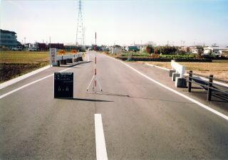 道路改良工事 施工前(市道小木2号線)