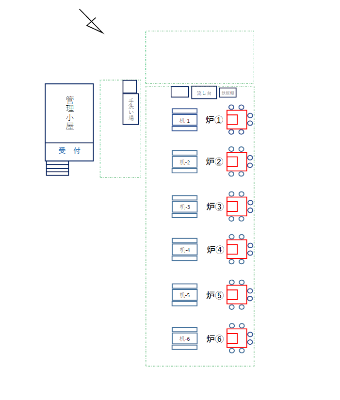 場内配置図