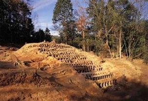 大山窯1号窯全景