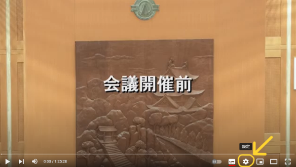 字幕表示方法1