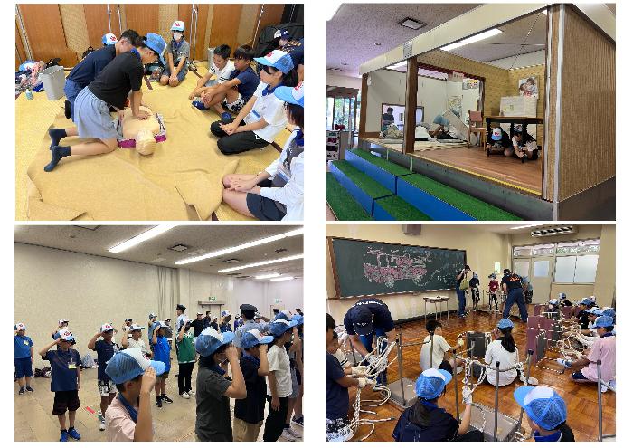 消防学校入校の写真