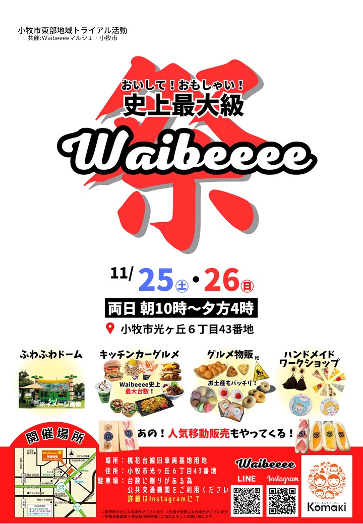 （イメージ）Waibeeeeマルシェ