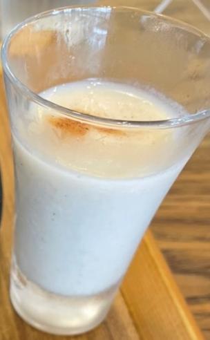 しのおかの桃スープ