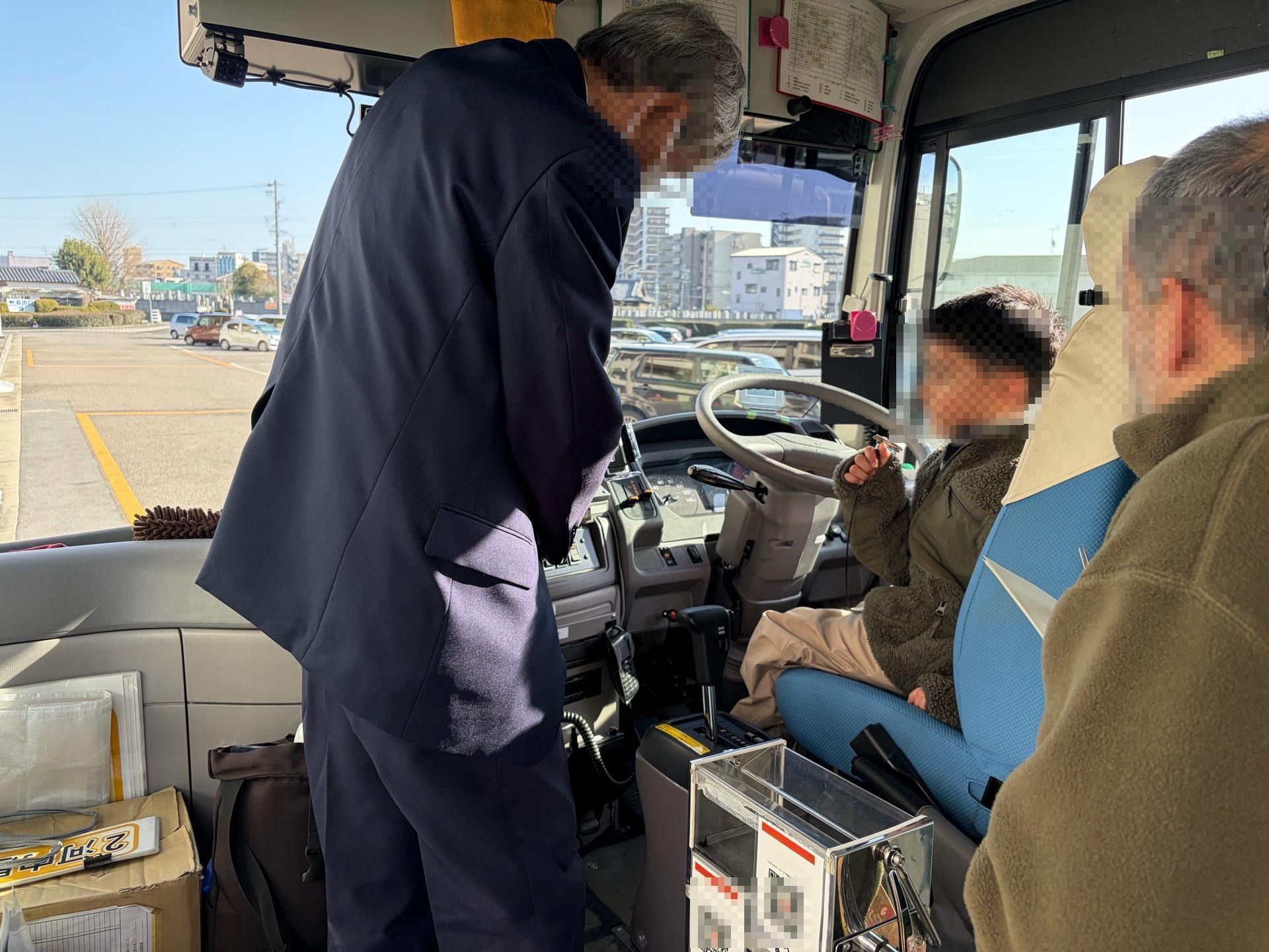 こまくる乗車体験の様子