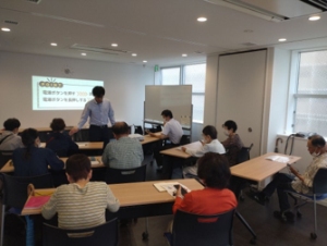 スマホ教室の様子