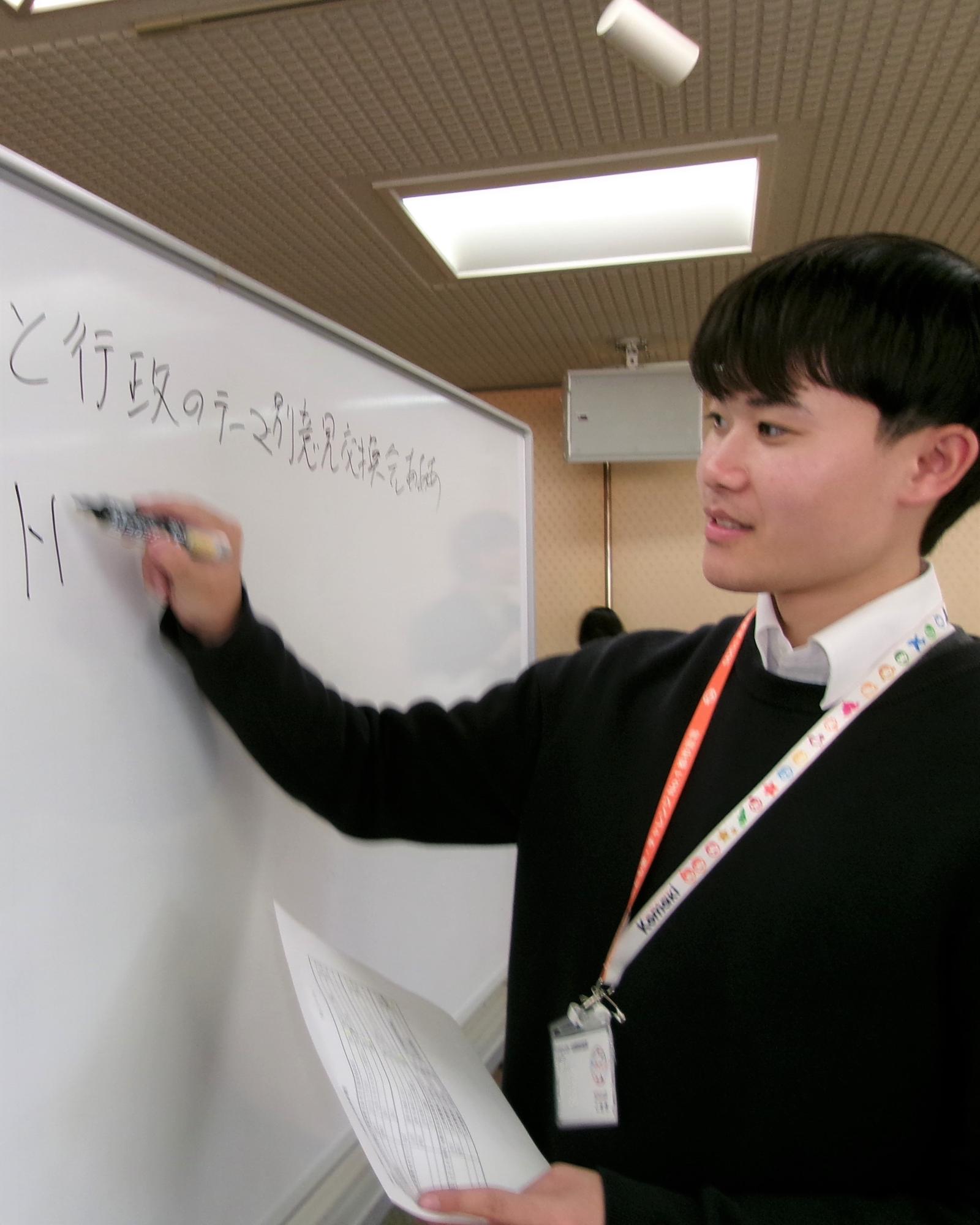 仕事の様子