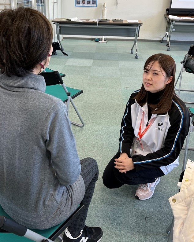 仕事の様子