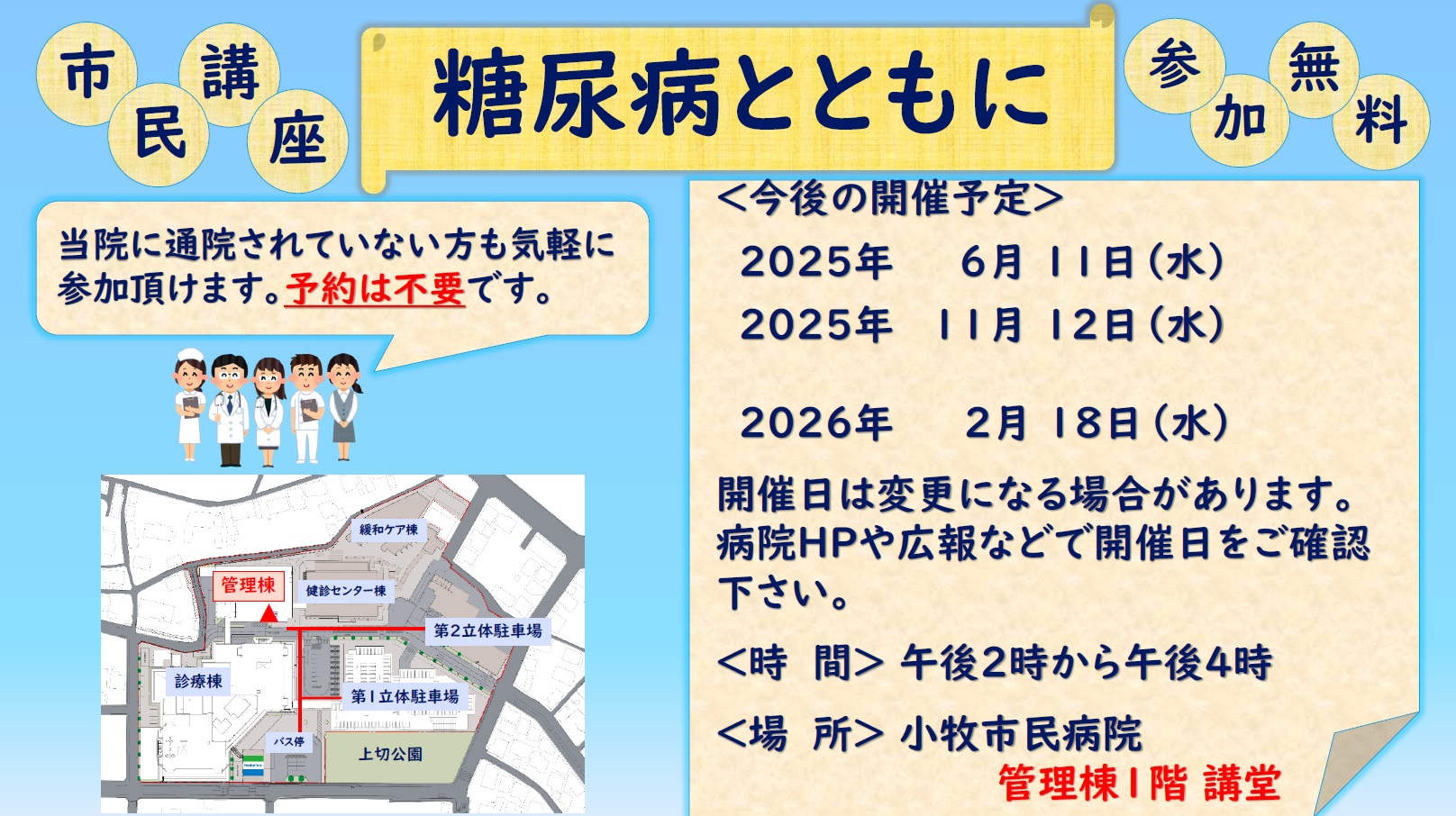 市民病院公開講座