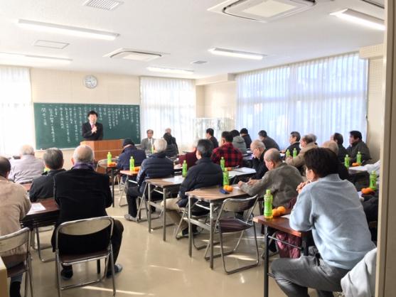 市之久田区総会の様子