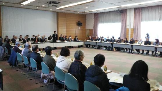 18日 市長を囲む福祉関係者懇談会