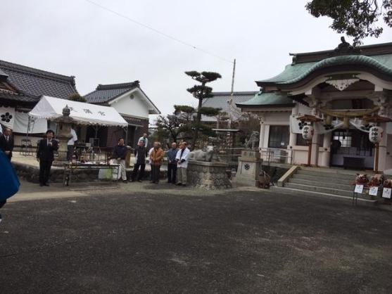 常普請天満宮春の大祭の様子