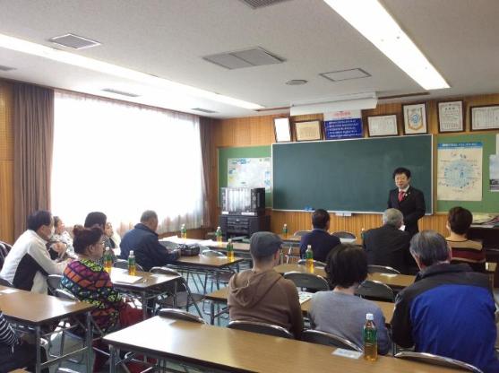 東新町区総会の様子