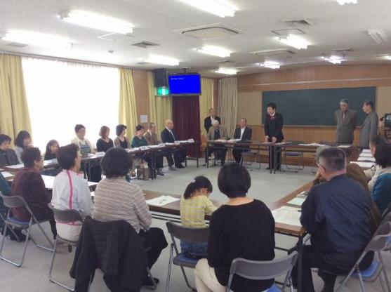 桜井区総会の様子