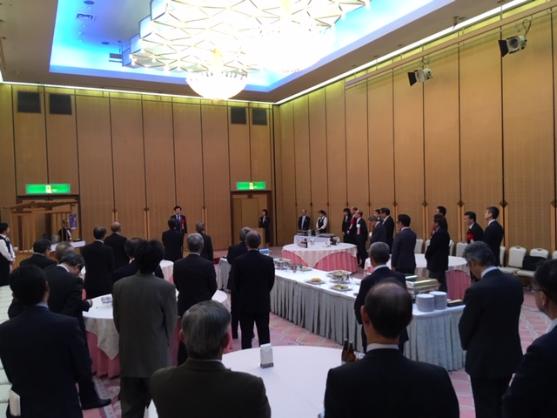 商工会議所議員総会懇親会の様子