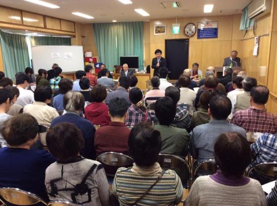 小牧原北区総会の様子