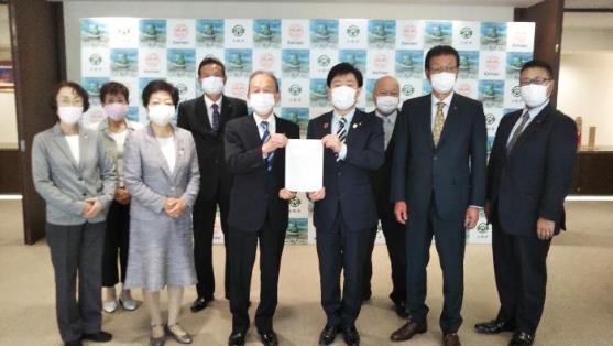 21日 市議会からコロナウイルス対策に関する要望