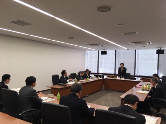 商工会議所懇談会の様子