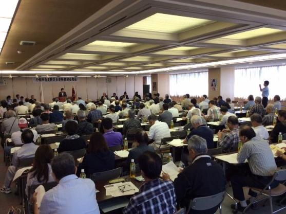 小牧市自主防災会連絡協議会総会の様子