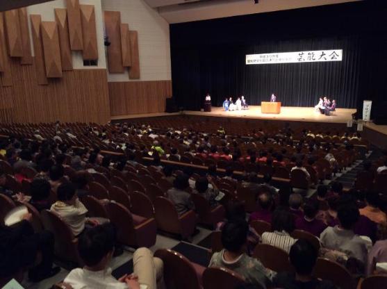 愛知県文化協会連合会東尾張部 芸能大会の様子
