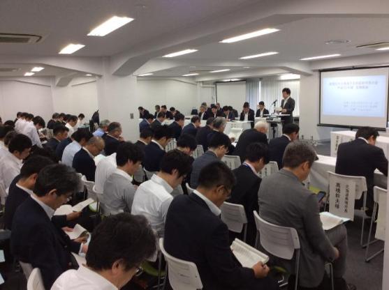 無電柱化を推進する市区町村長の会 平成30年度 定期総会の様子