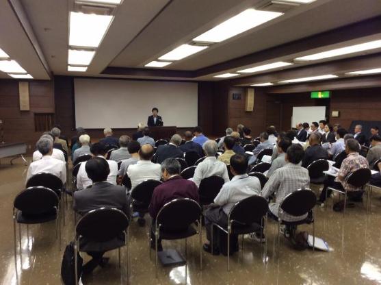 大山川を愛する市民の会総会の様子
