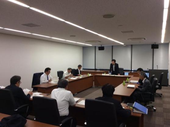 こまき産業クラスター推進協議会理事会の様子